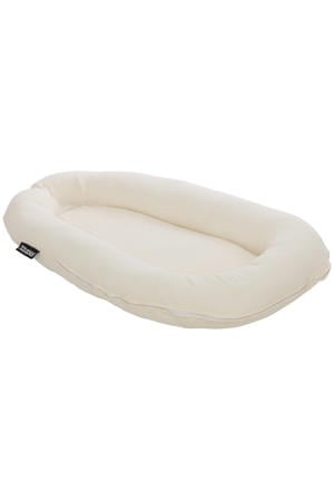 Babynestje met stevig matras - afneembare hoes - Hydrofiel katoen - Champagne