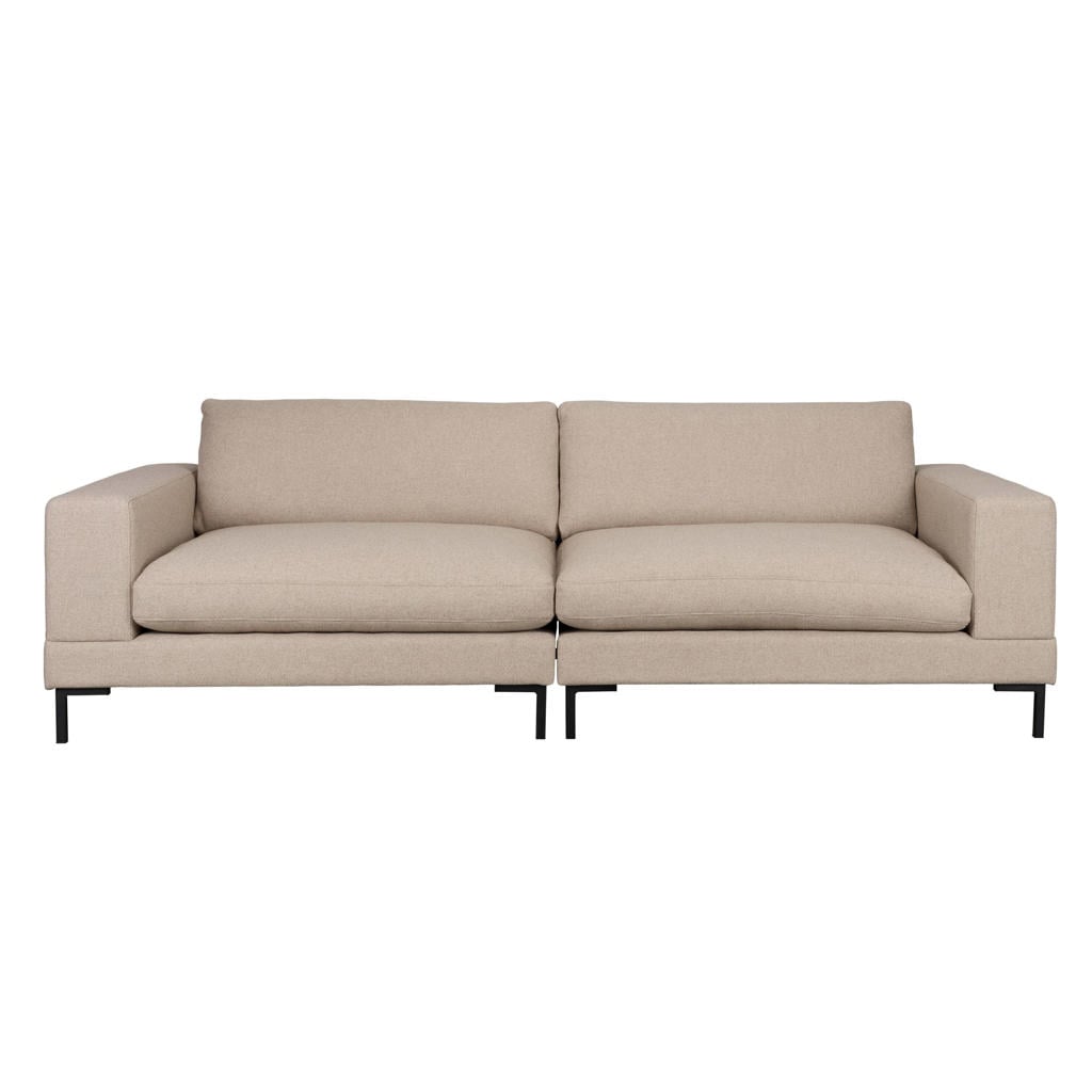 Zuiver 3-zitsbank Wester - beige