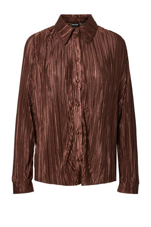 blouse bruin