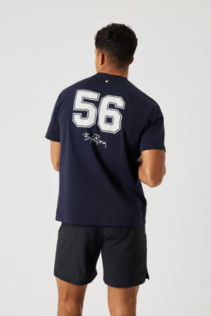 T-shirt donkerblauw