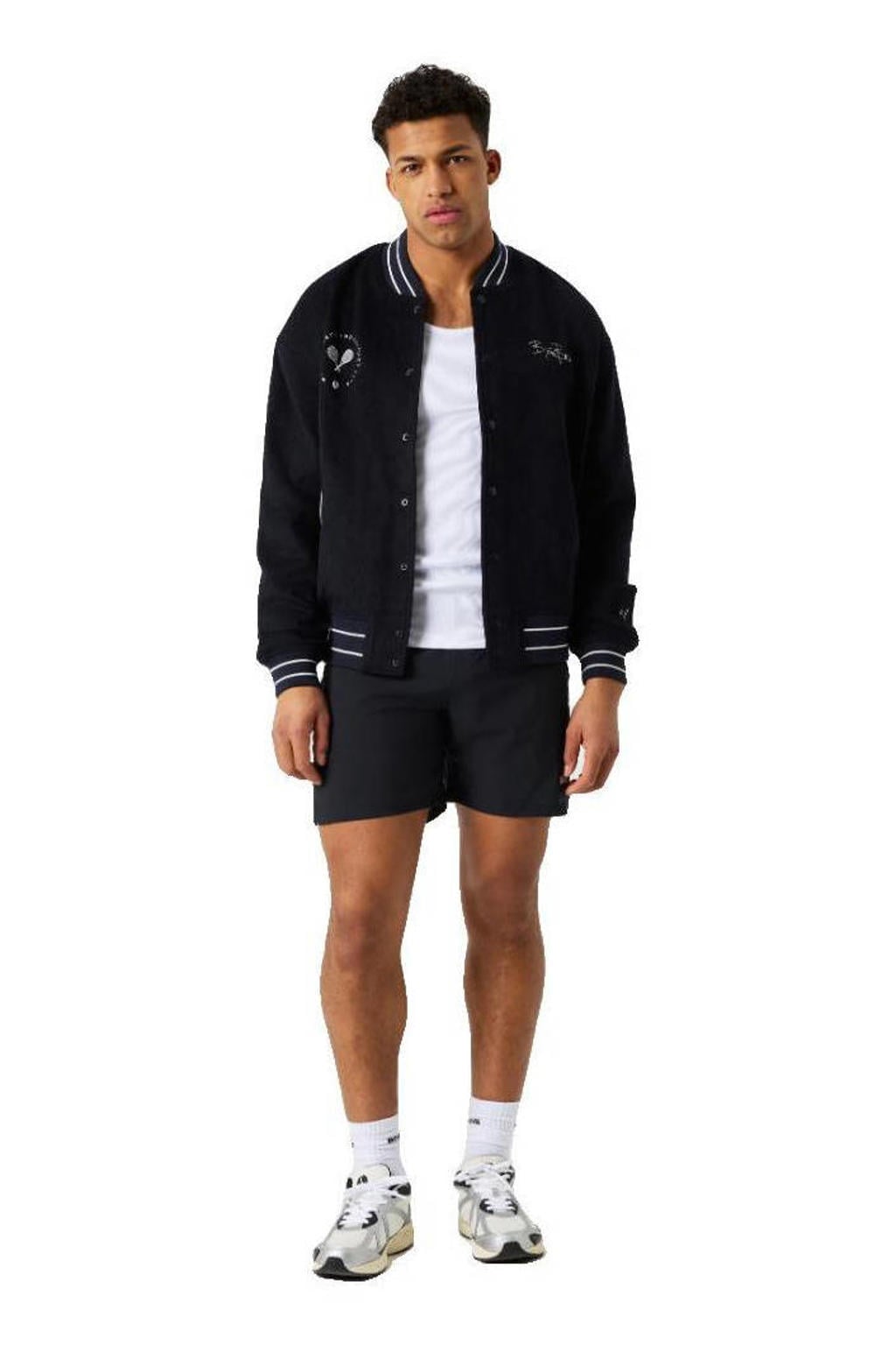 Björn Borg baseball jacket donkerblauw