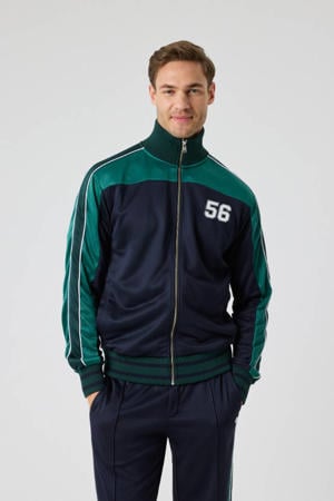 vest donkerblauw/groen