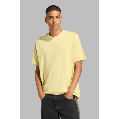 adidas Originals T-shirt geel afbeelding