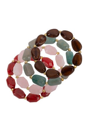 armband Lara - multi (set van 4)