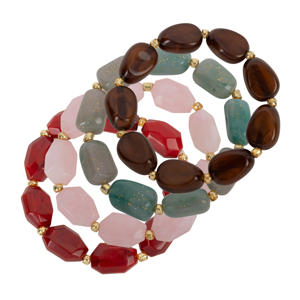 armband Lara - multi (set van 4)