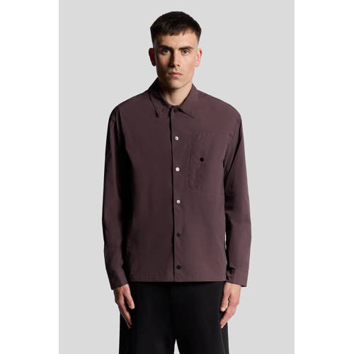 Lyle & Scott overshirt bruin afbeelding
