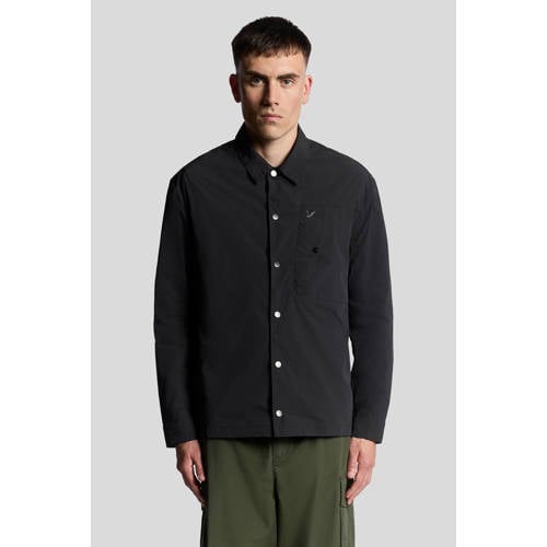 Lyle & Scott overshirt zwart afbeelding