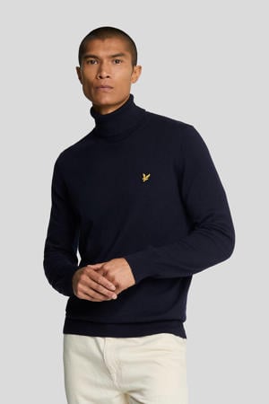 coltrui met wol donkerblauw