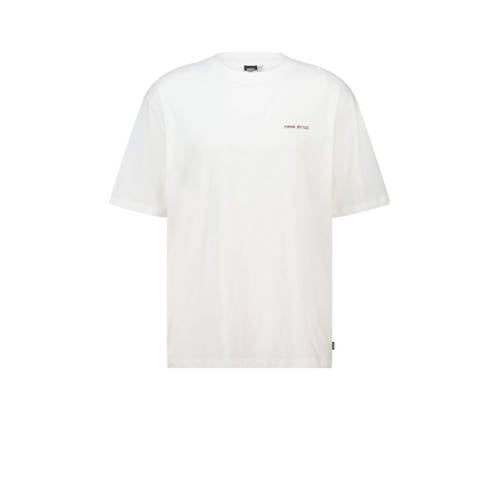 America Today relaxed T-shirt met backprint wit afbeelding