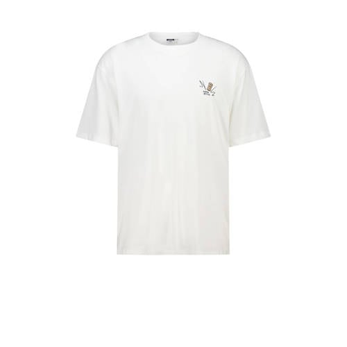 America Today relaxed T-shirt met backprint wit afbeelding