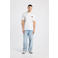 America Today regular T-shirt met backprint wit