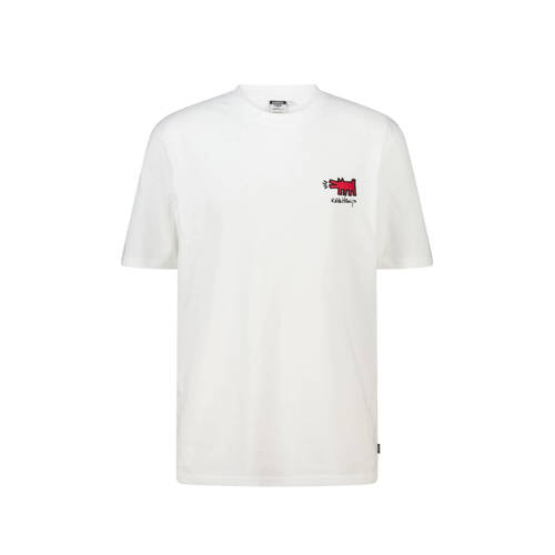 America Today regular T-shirt met backprint wit afbeelding