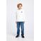 America Today hoodie met backprint wit