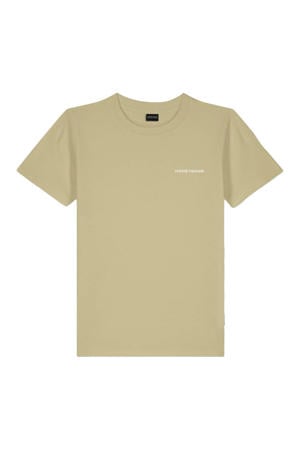 T-shirt met backprint beige