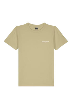 T-shirt met backprint beige