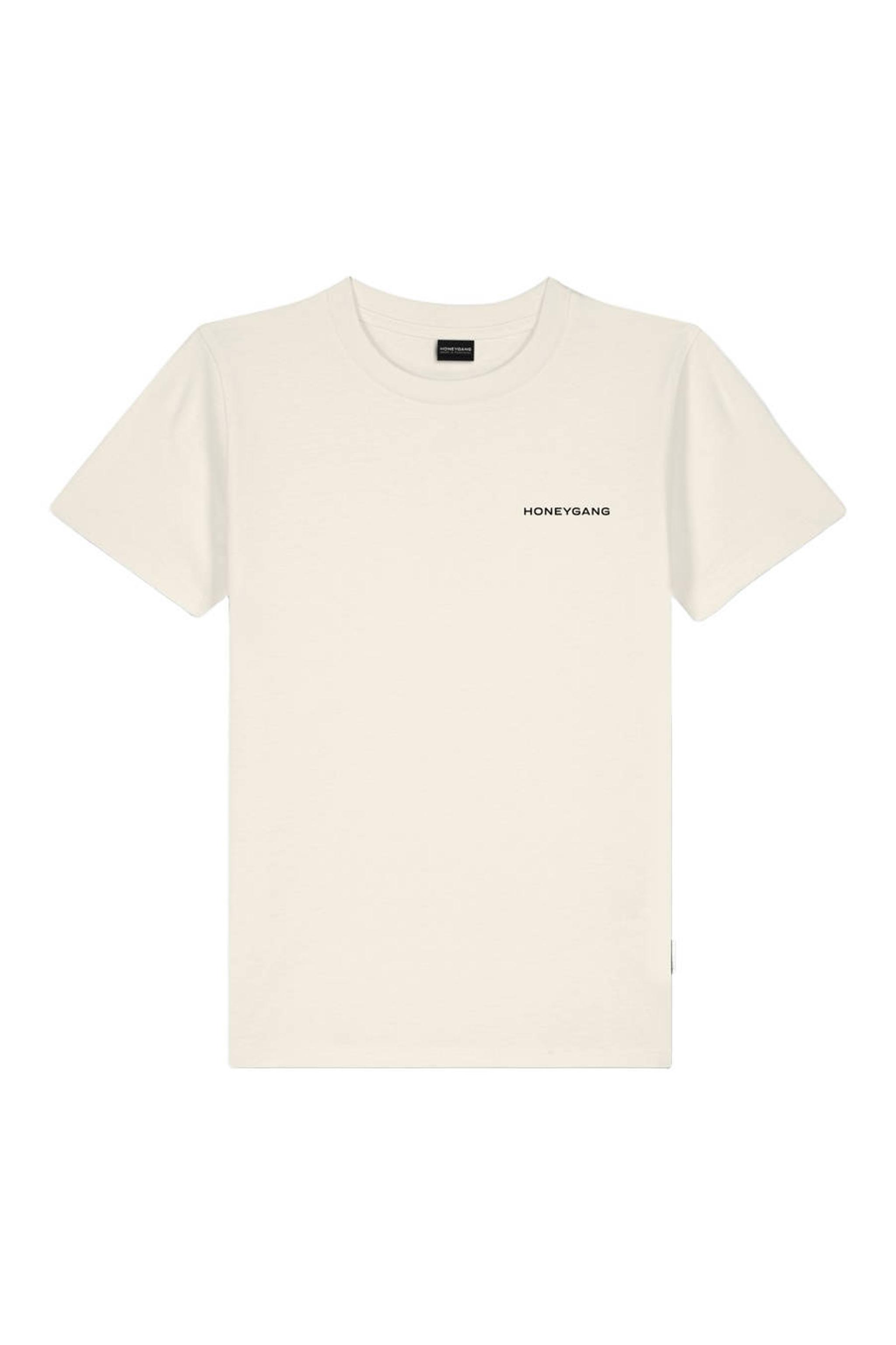 Baron Filou Honeygang T-shirt met backprint ecru | wehkamp