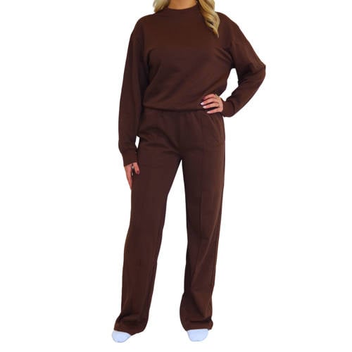 Fittastic Sportswear sportsweater Almond bruin afbeelding