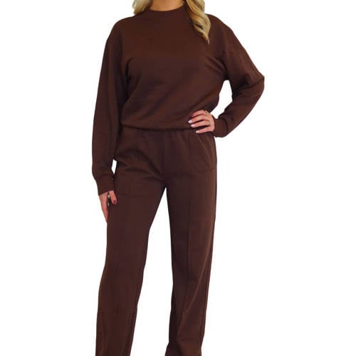 Fittastic Sportswear joggingbroek Almond bruin afbeelding