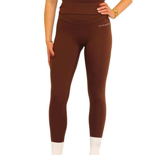 Fittastic Sportswear sportlegging Almond bruin afbeelding