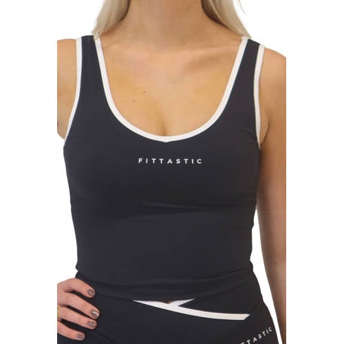 Fittastic Sportswear sport top Back to school zwart afbeelding