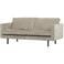 WOOOD WOOOD Rodeo 2,5-Zitsbank - Velvet - Roest - 85x190x86