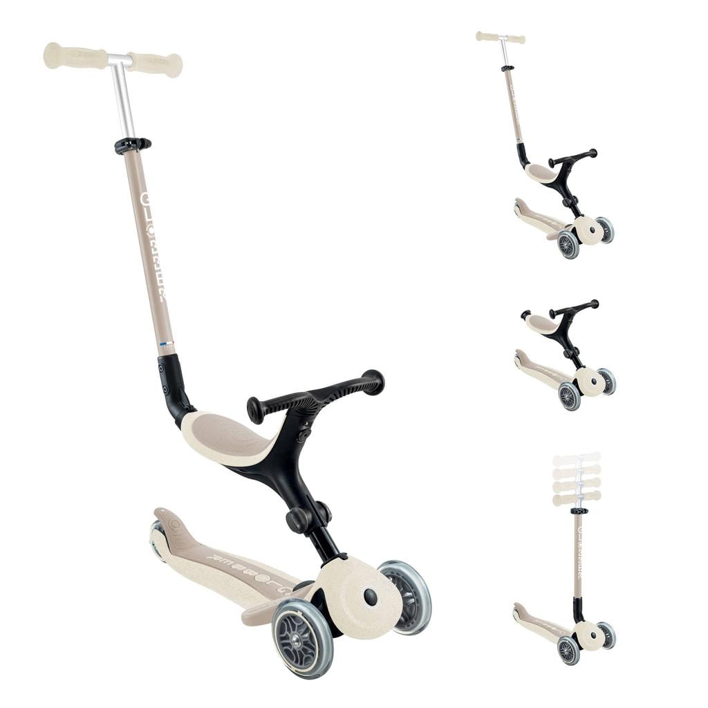 Globber Go Up Active Lights Coconut vouwstep