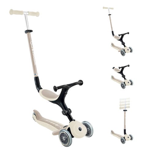 Globber Go Up Active Lights Eco Coconut vouwstep afbeelding