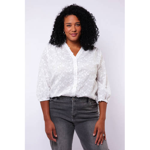 Exxcellent blouse ecru afbeelding