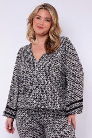 blouse zwart