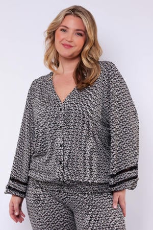 blouse zwart