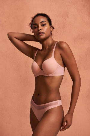 voorgevormde push-up bh Louie roze