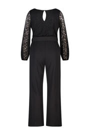 thumbnail: MS Mode jumpsuit zwart wide leg