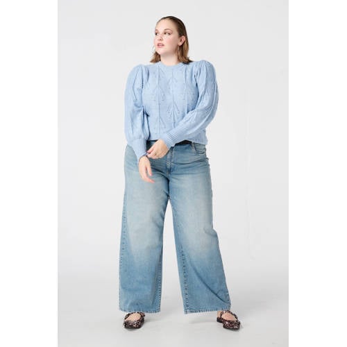 MS Mode pullover blauw afbeelding