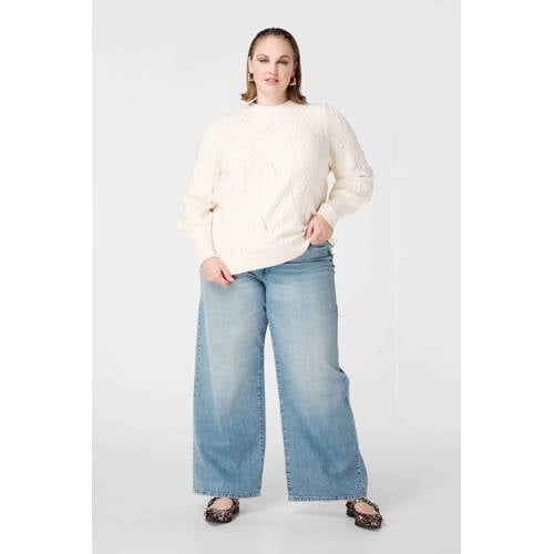 MS Mode pullover ecru afbeelding