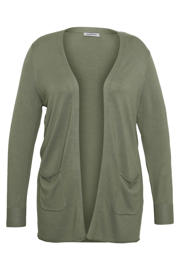 thumbnail: Paprika viscose vest Plus Size - kaki