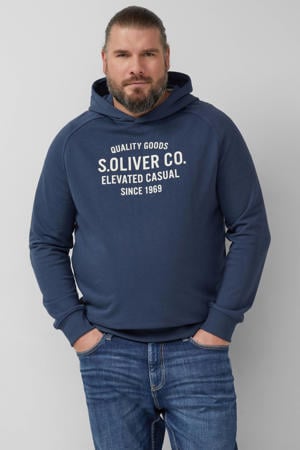 hoodie donkerblauw
