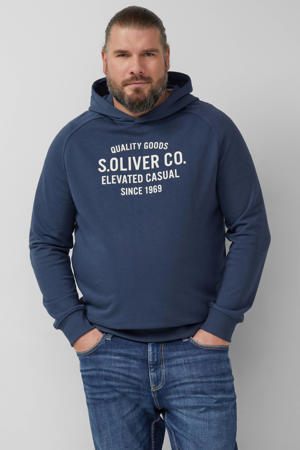 hoodie donkerblauw