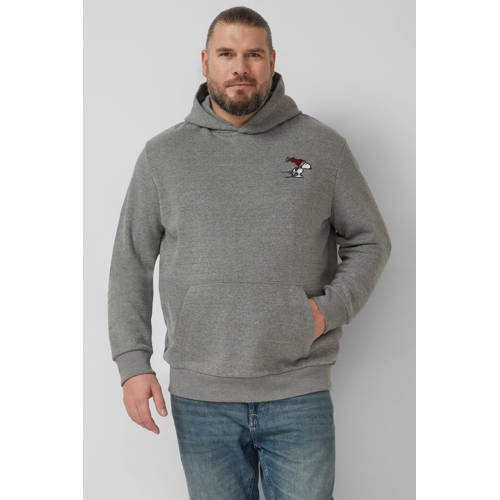 s.Oliver Big Size hoodie antraciet afbeelding