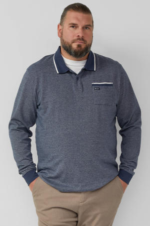 regular polo donkerblauw