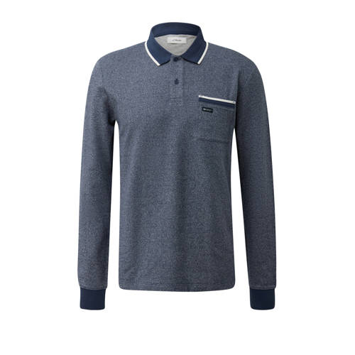 s.Oliver Big Size Rechtvallend polo donkerblauw afbeelding