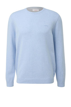 gebreide trui blauw