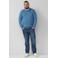 s.Oliver Big Size gebreide trui turquoise