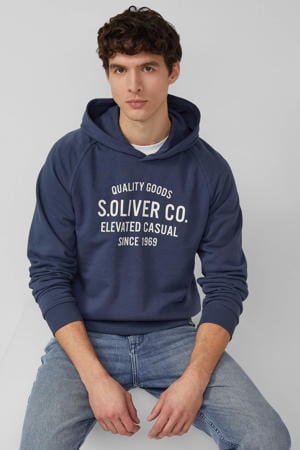 hoodie donkerblauw