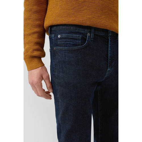 s.Oliver straight leg straight leg jeans donkerblauw afbeelding