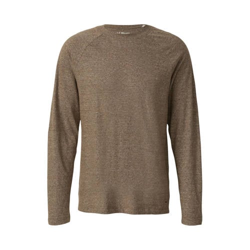 s.Oliver longsleeve bruin afbeelding
