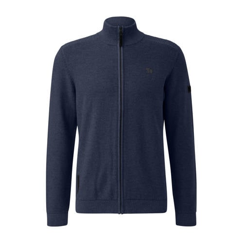 s.Oliver gebreid vest donkerblauw afbeelding