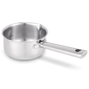 Steelpan met 2 giettuiten Cicla - RVS - ø 12 cm - geschikt voor alle warmtebronnen