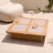 NOUS Garden salontafel Ventana teak/keramiek (80x80)