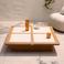 NOUS Garden salontafel Ventana teak (100x100)