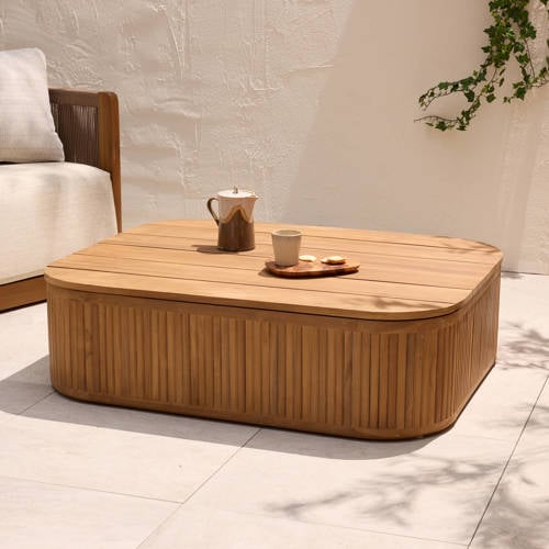 Studio LIVIT salontafel Oriënt teak (110x90) afbeelding